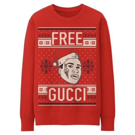 gucci ugly christmas sweater|gucci sweater on blackish.